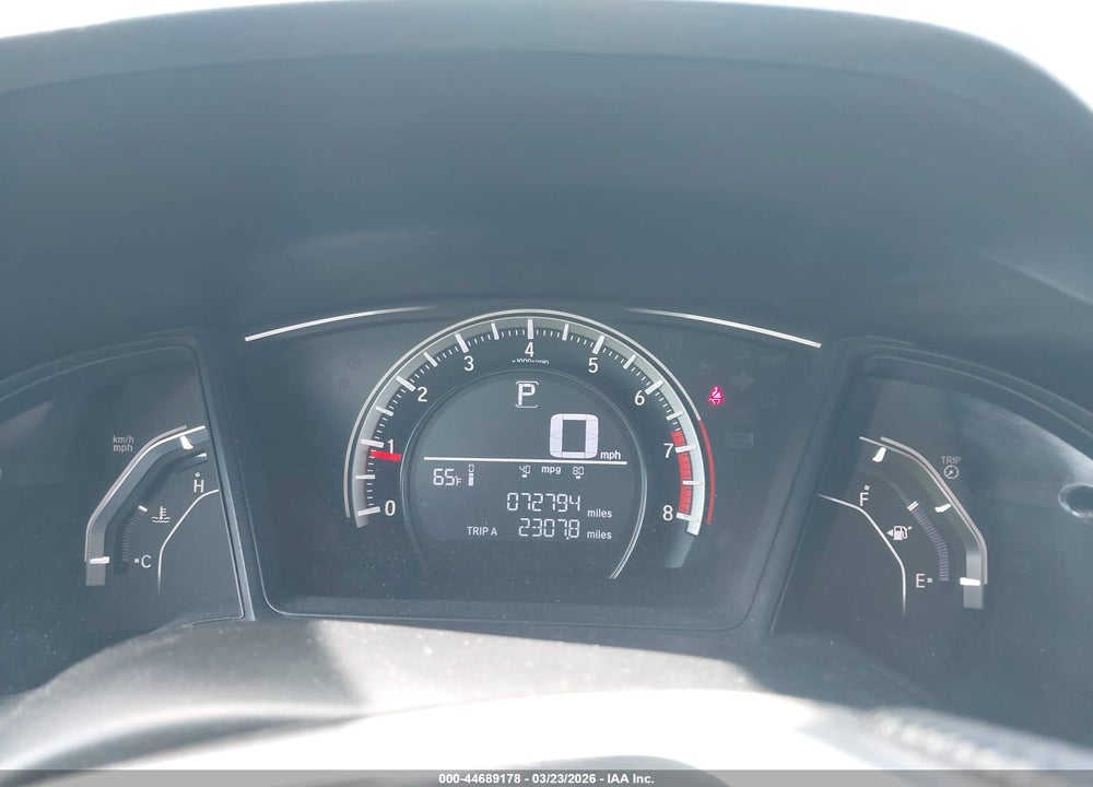 2016 HONDA CIVIC LX VIN: 19XFC2F58GE217667