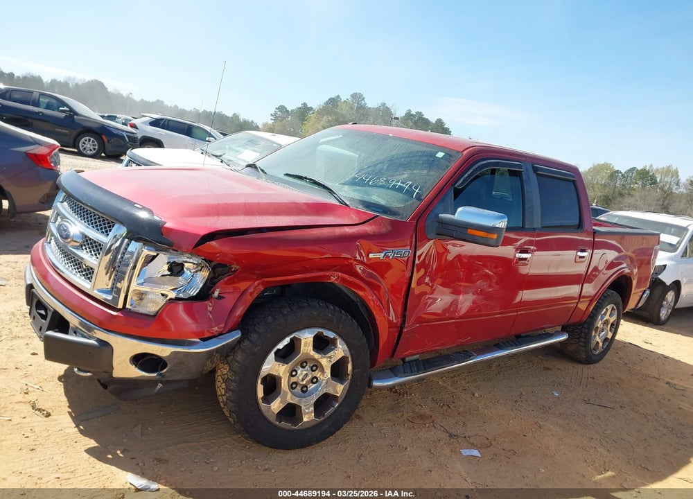 2010 FORD F-150 LARIAT VIN: 1FTFW1EVXAFC22627