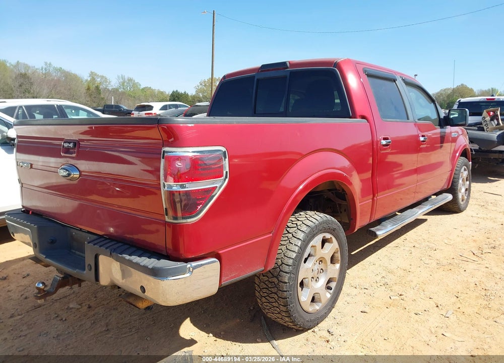 2010 FORD F-150 LARIAT VIN: 1FTFW1EVXAFC22627