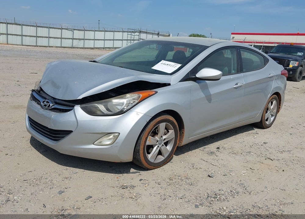 2012 HYUNDAI ELANTRA GLS (ULSAN PLANT) VIN: KMHDH4AEXCU209511
