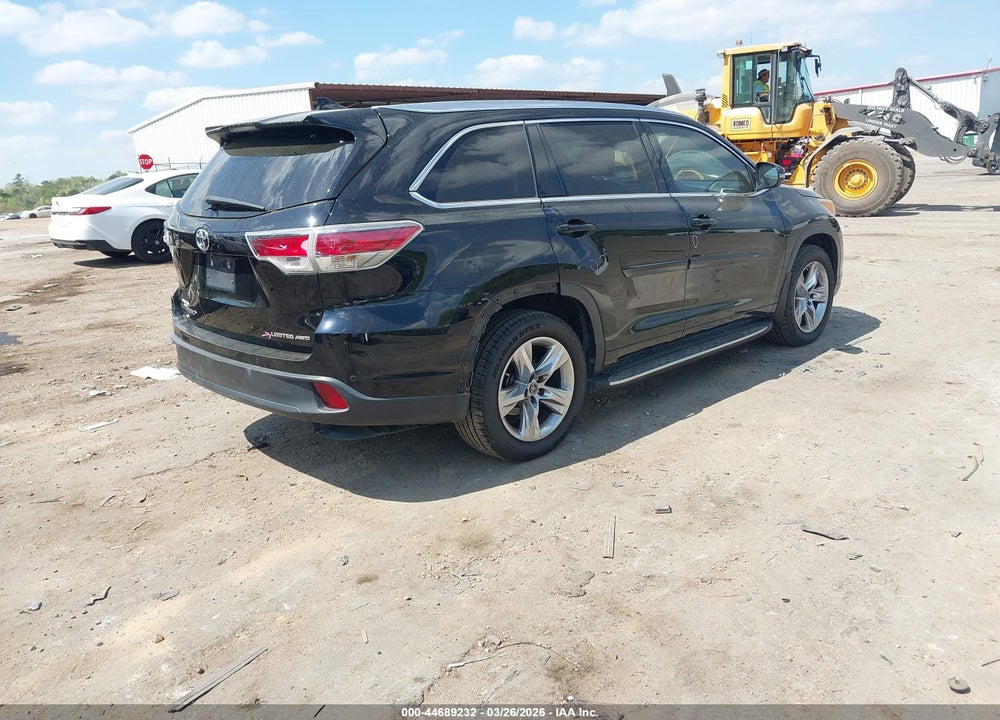 2016 TOYOTA HIGHLANDER LIMITED PLATINUM V6 VIN: 5TDDKRFH0GS268440
