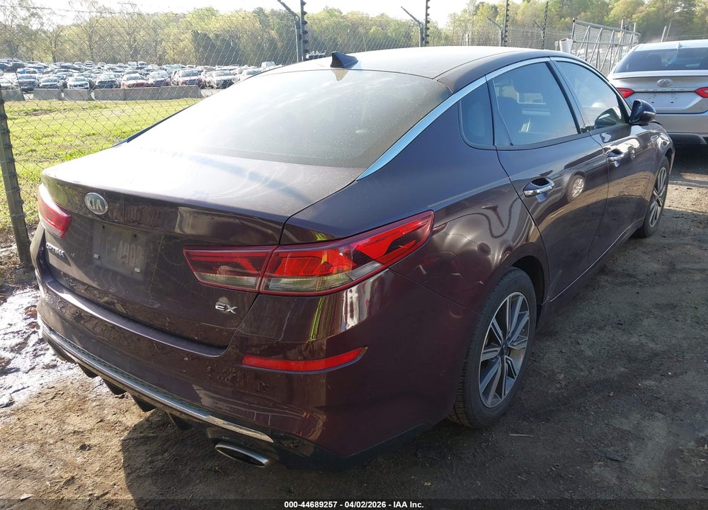2019 KIA OPTIMA EX VIN: 5XXGU4L17KG339905
