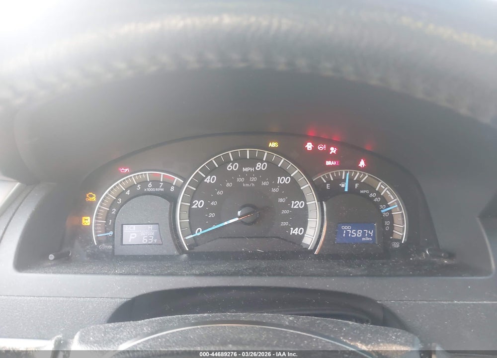 2012 TOYOTA CAMRY SE VIN: 4T1BF1FK1CU112787