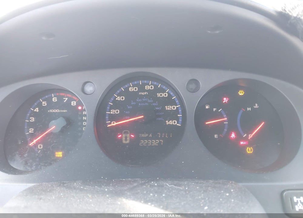 2004 ACURA MDX VIN: 2HNYD18664H551566