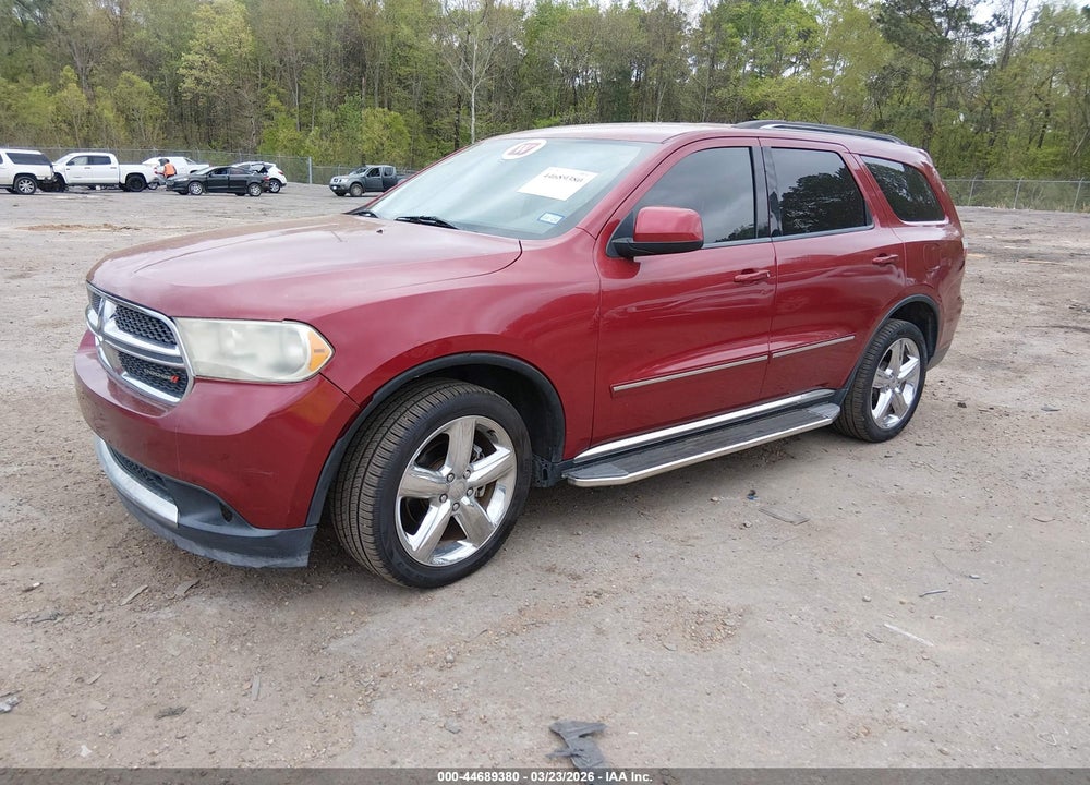 2013 DODGE DURANGO SXT VIN: 1C4RDHAG8DC683608