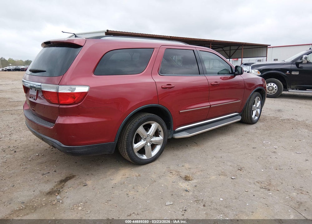 2013 DODGE DURANGO SXT VIN: 1C4RDHAG8DC683608