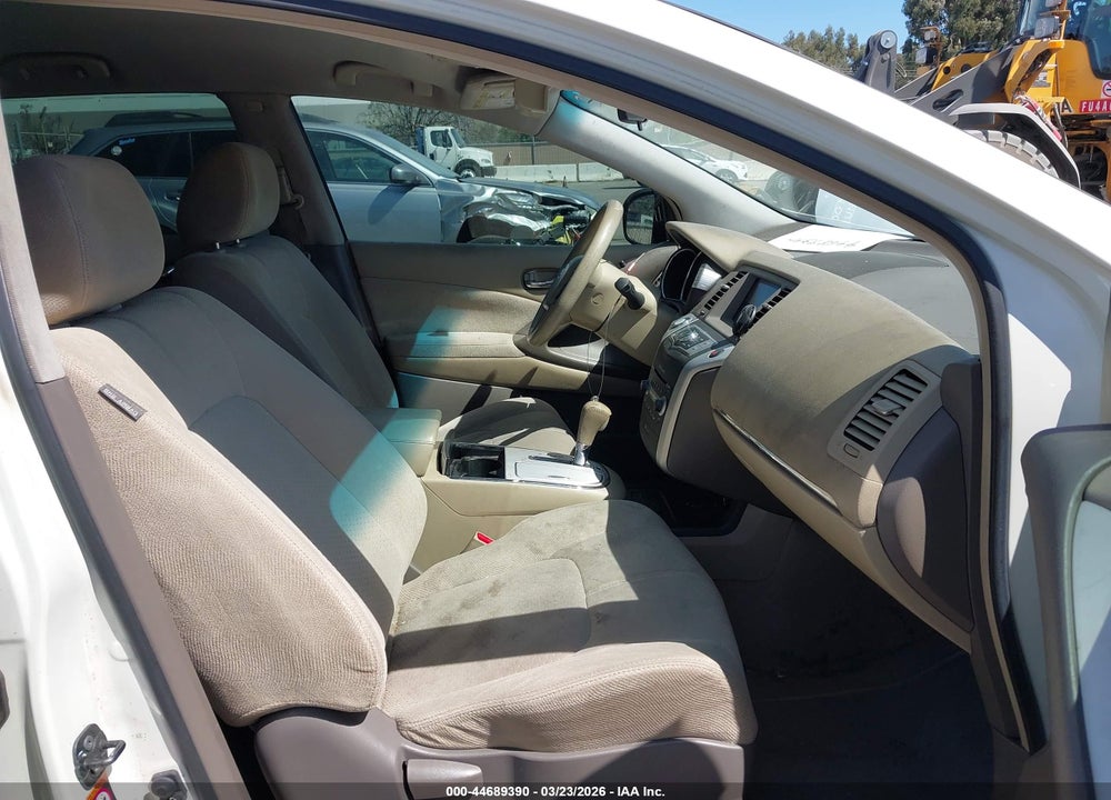 2009 NISSAN MURANO S VIN: JN8AZ18UX9W030497