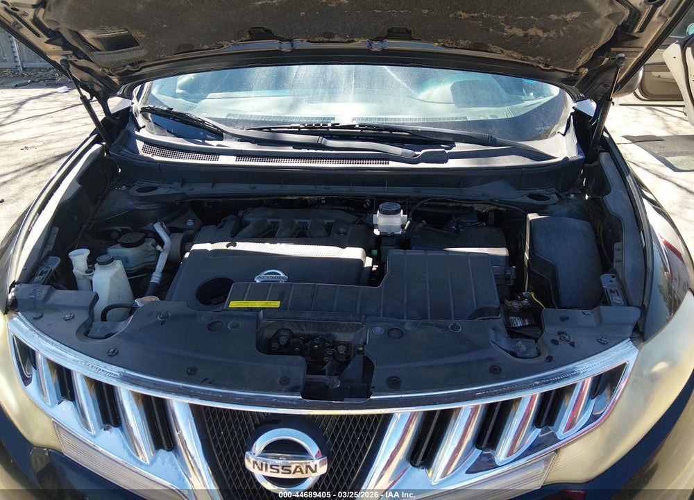2009 NISSAN MURANO S VIN: JN8AZ18WX9W200990