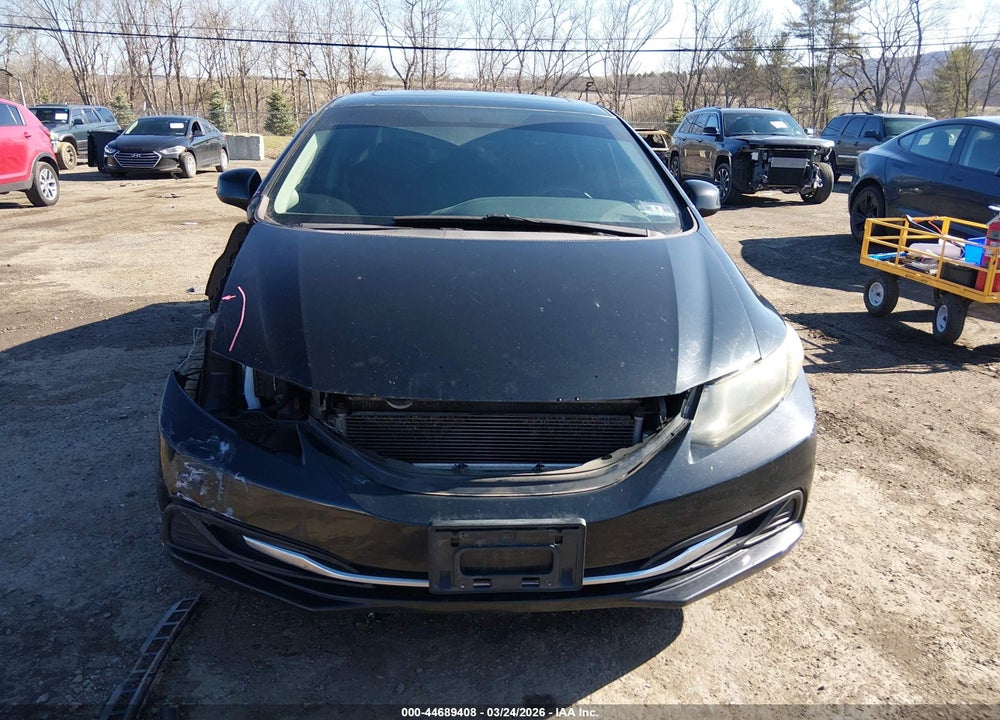 2013 HONDA CIVIC EX VIN: 19XFB2F80DE265317