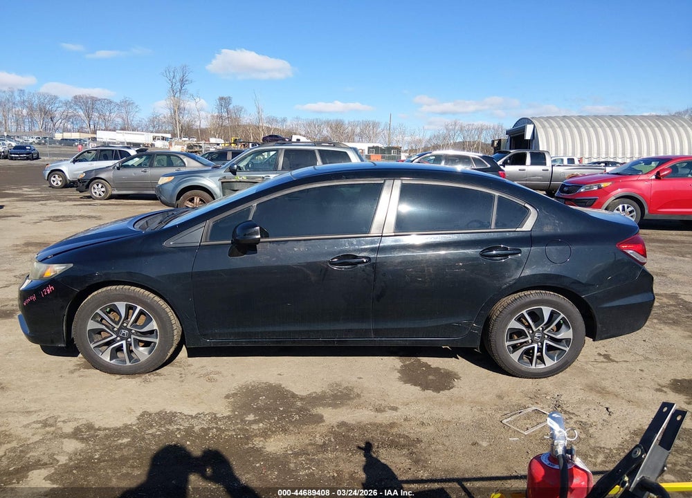 2013 HONDA CIVIC EX VIN: 19XFB2F80DE265317