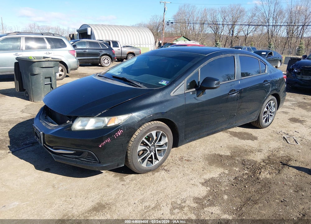 2013 HONDA CIVIC EX VIN: 19XFB2F80DE265317
