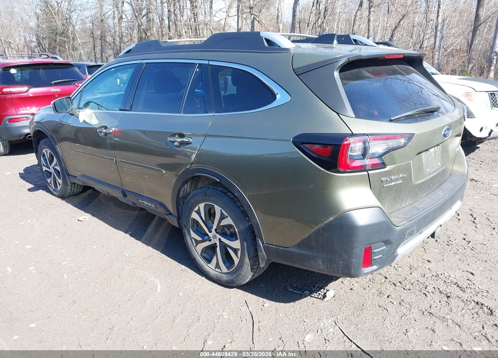 2022 SUBARU OUTBACK TOURING VIN: 4S4BTAPC4N3184334