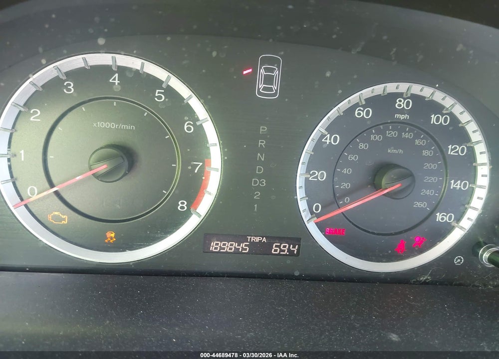 2011 HONDA ACCORD 3.5 EX-L VIN: 5KBCP3F88BB003788