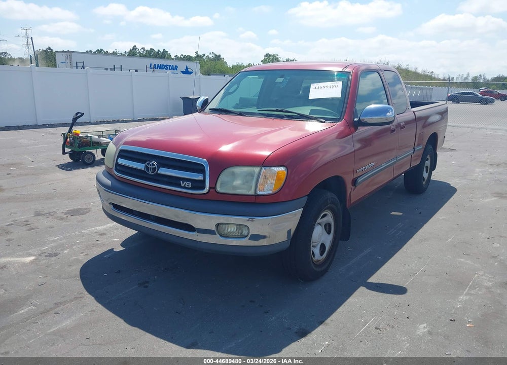 2002 TOYOTA TUNDRA SR5 V8 VIN: 5TBRT34182S292976