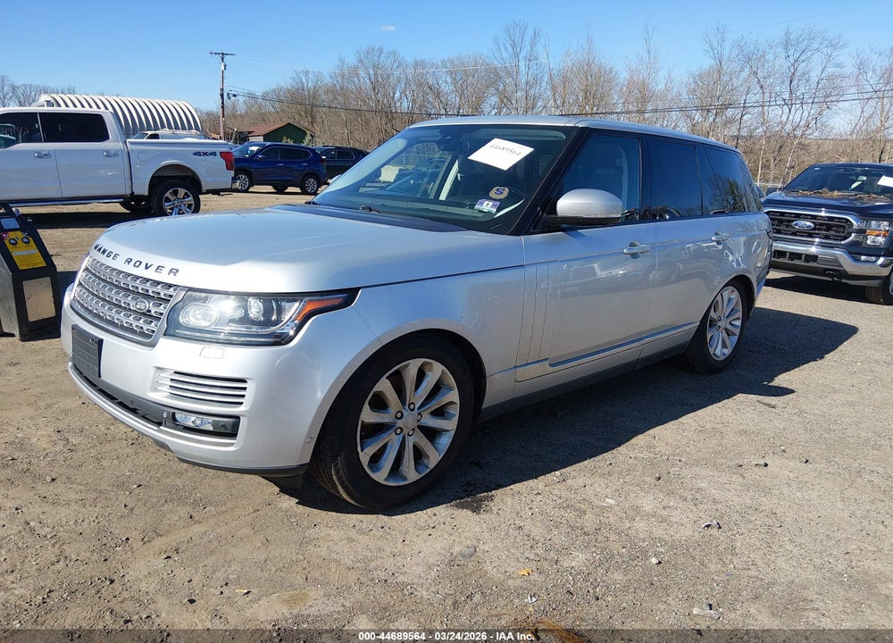 2014 LAND ROVER RANGE ROVER 3.0L V6 SUPERCHARGED HSE VIN: SALGS2WF3EA162912