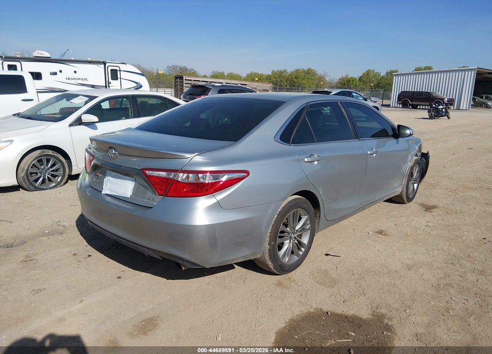 2016 TOYOTA CAMRY SE VIN: 4T1BF1FK5GU212784