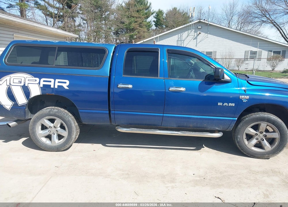 2008 DODGE RAM 1500 SLT VIN: 1D7HU18258J243771