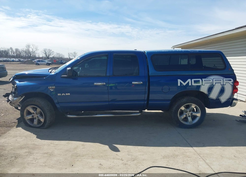 2008 DODGE RAM 1500 SLT VIN: 1D7HU18258J243771