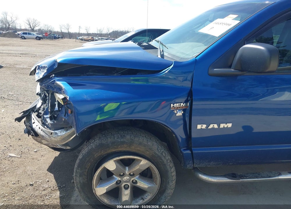 2008 DODGE RAM 1500 SLT VIN: 1D7HU18258J243771