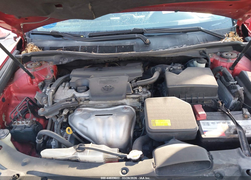 2012 TOYOTA CAMRY SE VIN: 4T1BF1FK5CU540135