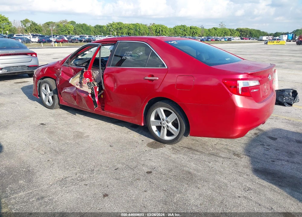 2012 TOYOTA CAMRY SE VIN: 4T1BF1FK5CU540135