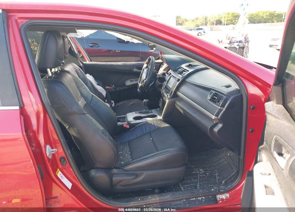 2012 TOYOTA CAMRY SE VIN: 4T1BF1FK5CU540135