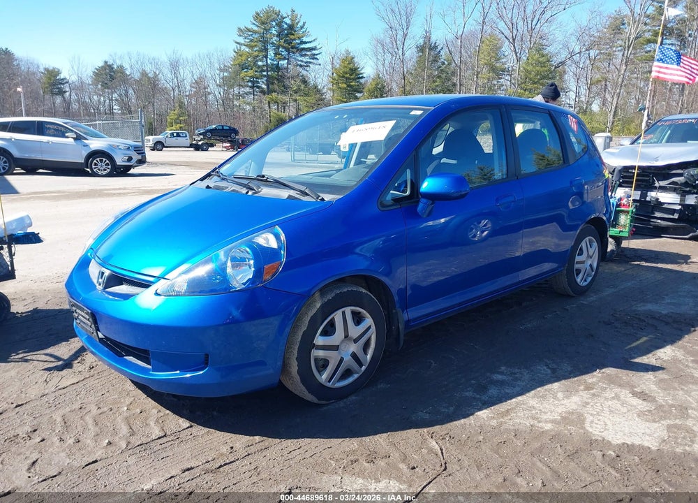 2007 HONDA FIT VIN: JHMGD38417S009394