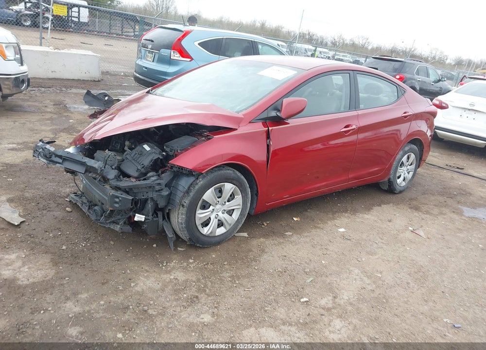 2016 HYUNDAI ELANTRA SE VIN: 5NPDH4AE8GH713785