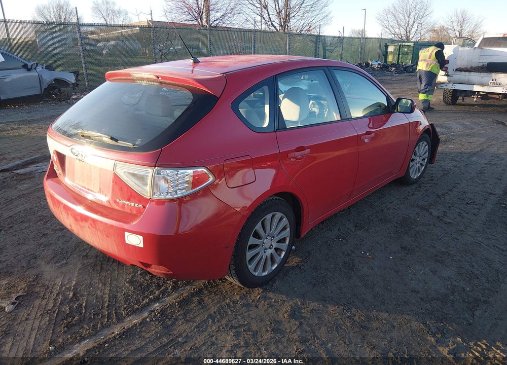 2008 SUBARU IMPREZA 2.5I VIN: JF1GH61668H807803