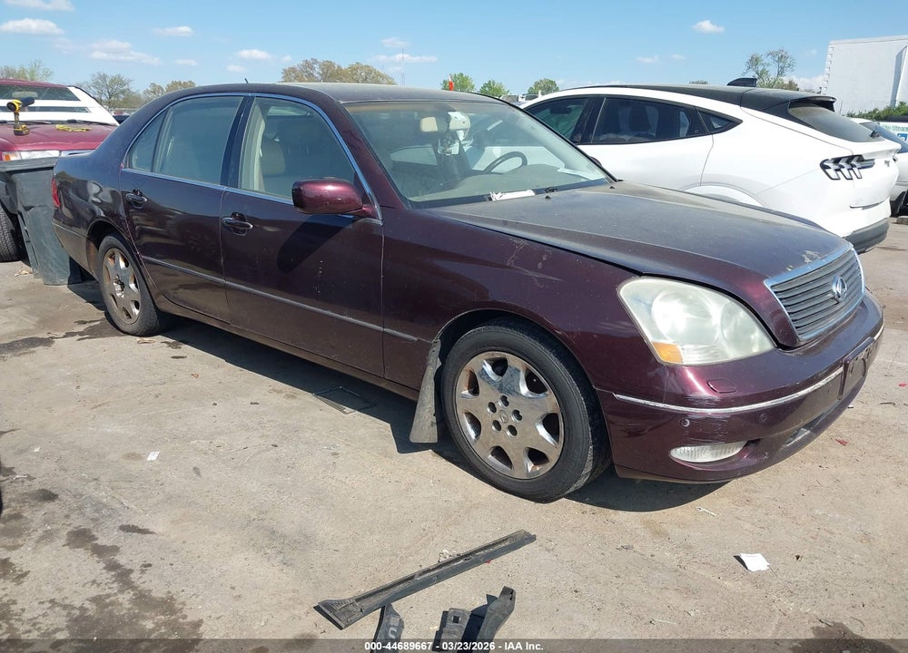 2001 LEXUS LS 430 VIN: JTHBN30F510037075