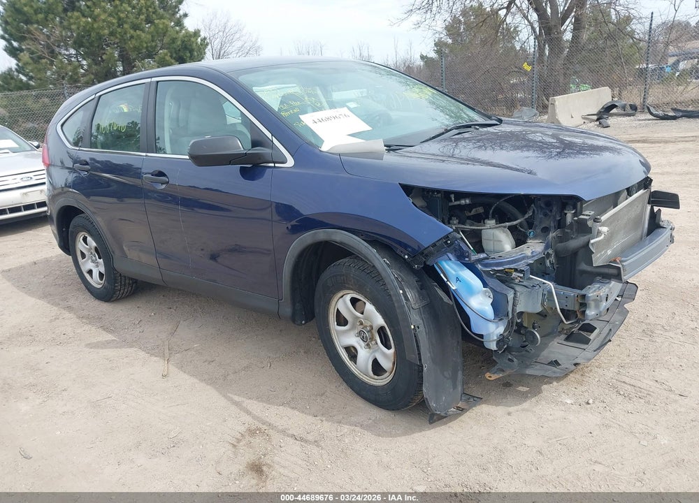 2015 HONDA CR-V LX VIN: 3CZRM3H34FG708424