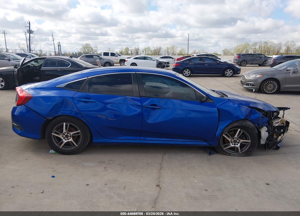 2017 HONDA CIVIC LX VIN: 19XFC2F52HE066343