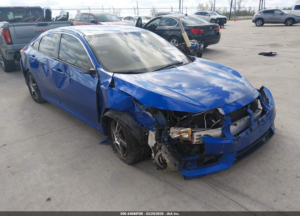 2017 HONDA CIVIC LX VIN: 19XFC2F52HE066343