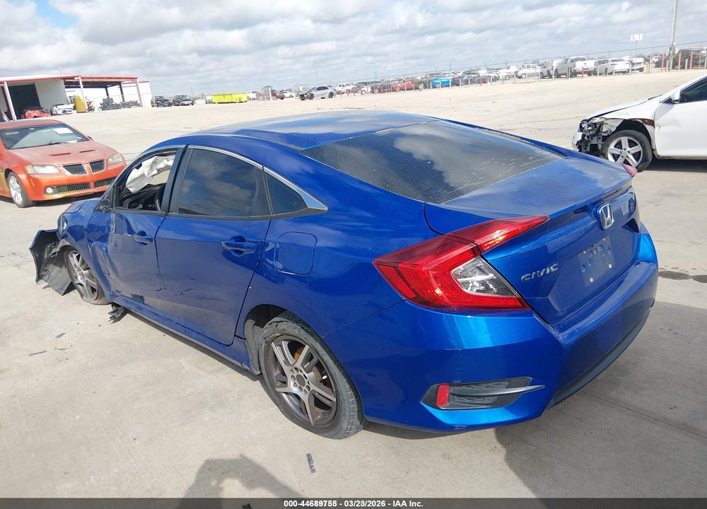 2017 HONDA CIVIC LX VIN: 19XFC2F52HE066343