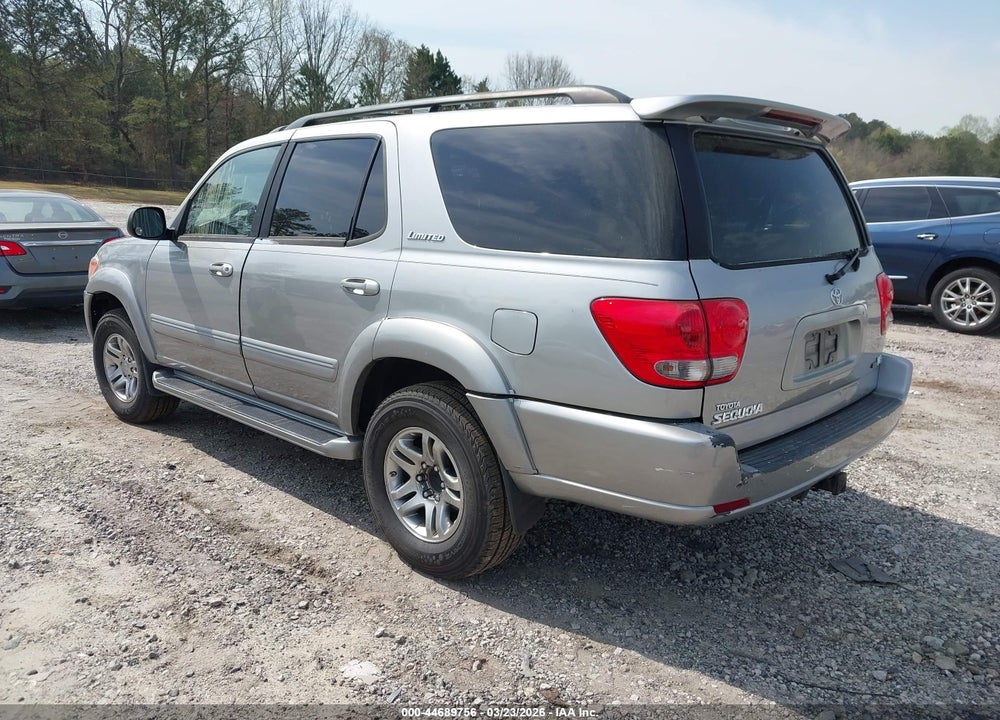 2005 TOYOTA SEQUOIA LIMITED V8 VIN: 5TDZT38A35S260829