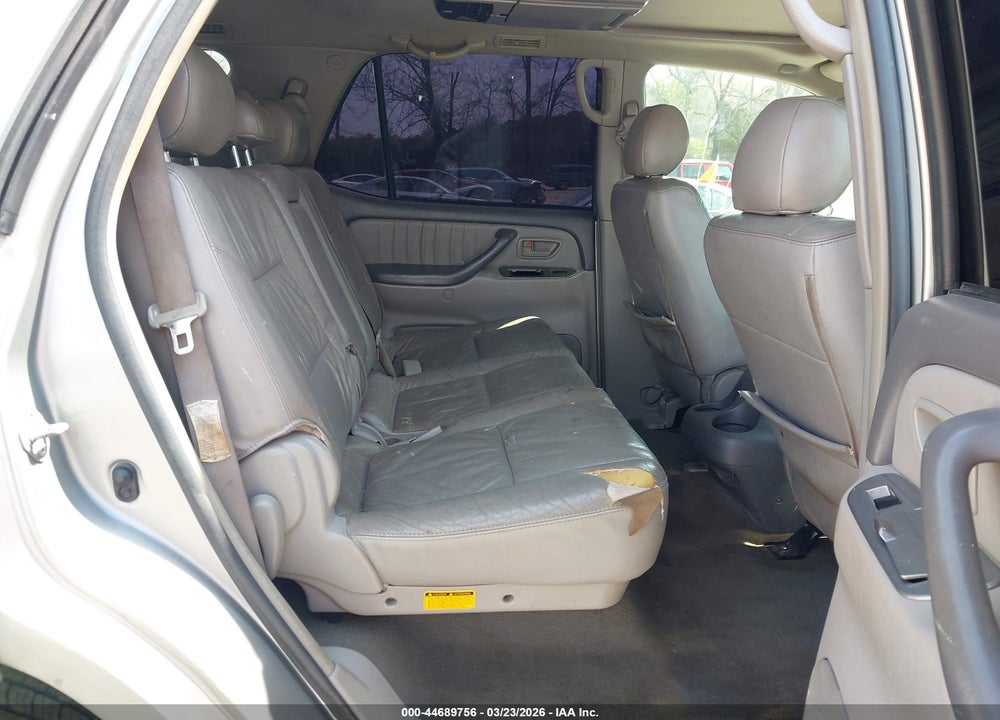 2005 TOYOTA SEQUOIA LIMITED V8 VIN: 5TDZT38A35S260829
