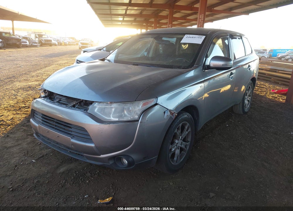 2014 MITSUBISHI OUTLANDER GT VIN: JA4JZ4AX7EZ017405