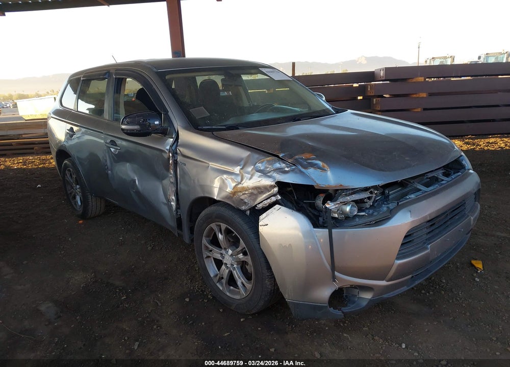 2014 MITSUBISHI OUTLANDER GT VIN: JA4JZ4AX7EZ017405