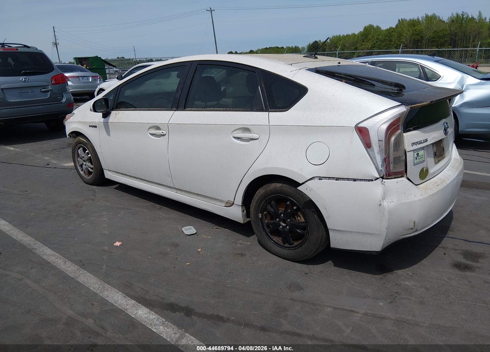 2015 TOYOTA PRIUS THREE VIN: JTDKN3DU4F0437324