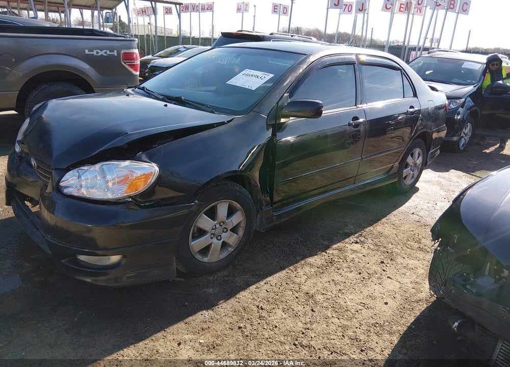 2006 TOYOTA COROLLA S VIN: 2T1BR32E76C633876