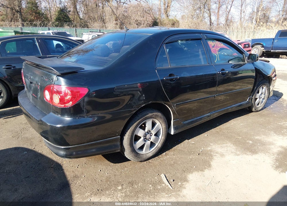 2006 TOYOTA COROLLA S VIN: 2T1BR32E76C633876