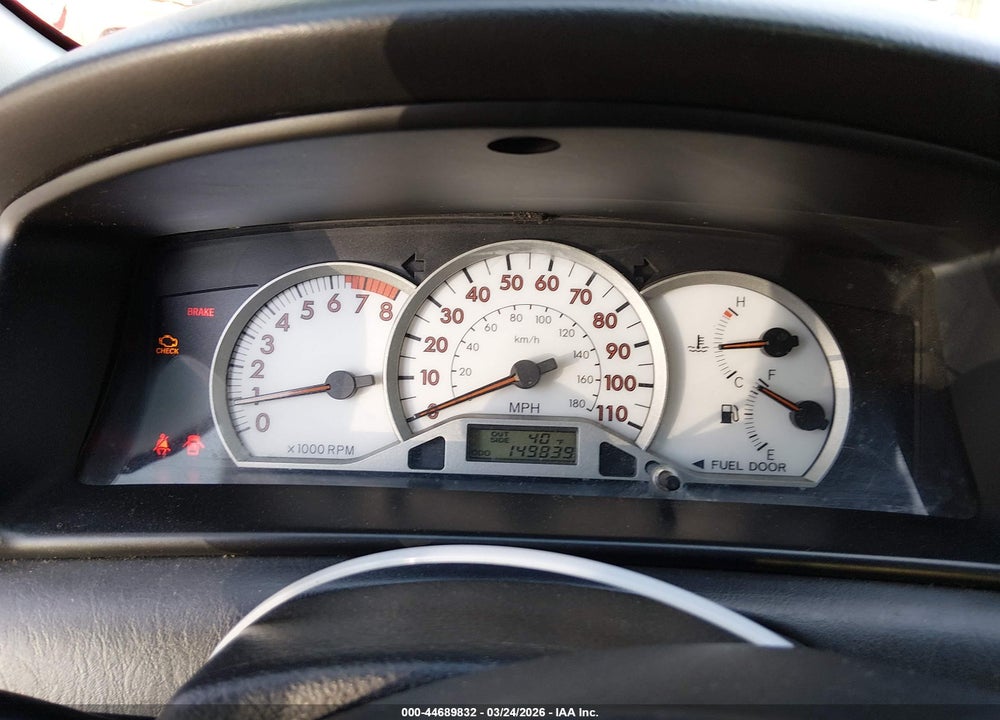 2006 TOYOTA COROLLA S VIN: 2T1BR32E76C633876