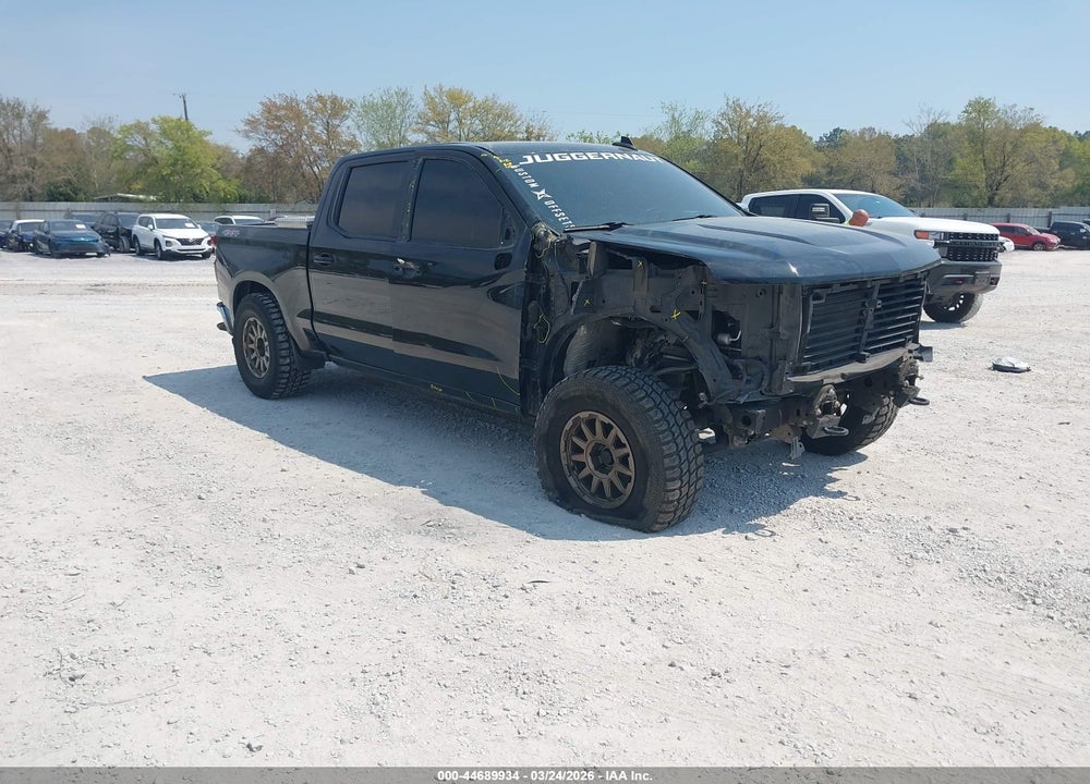 2021 CHEVROLET SILVERADO 1500 4WD  SHORT BED LT VIN: 1GCUYDED9MZ237472