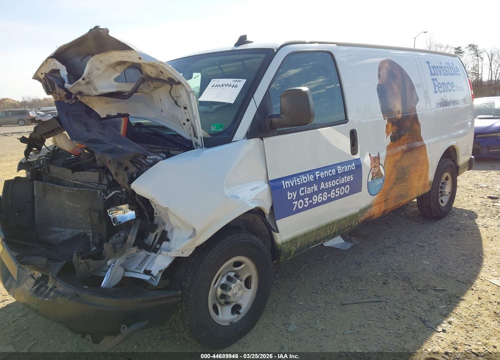 2018 CHEVROLET EXPRESS 2500 WORK VAN VIN: 1GCWGAFP1J1336865