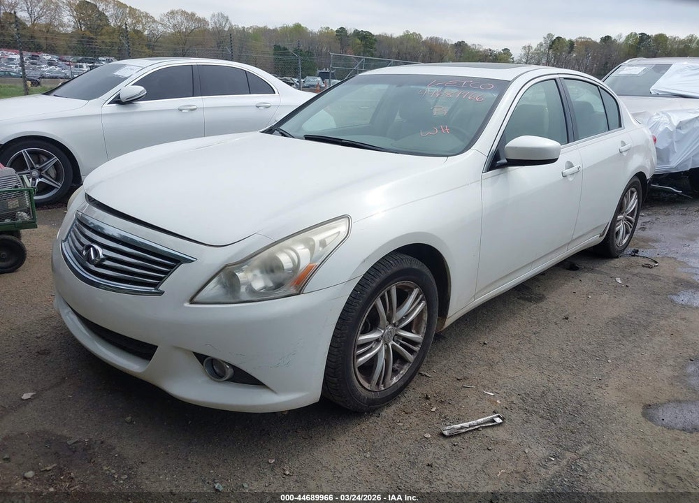 2011 INFINITI G25 JOURNEY VIN: JN1DV6AP6BM831437