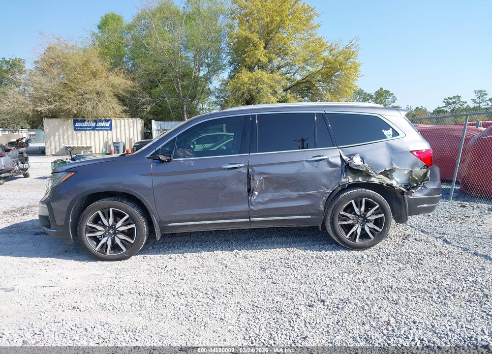 2021 HONDA PILOT AWD ELITE VIN: 5FNYF6H07MB080669