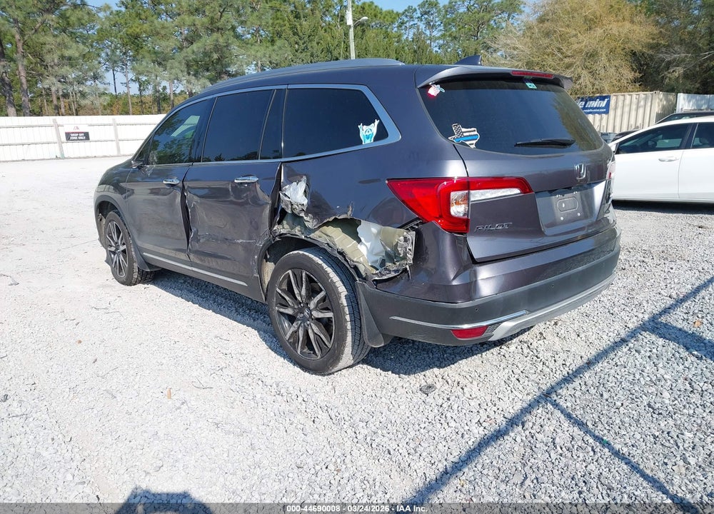 2021 HONDA PILOT AWD ELITE VIN: 5FNYF6H07MB080669