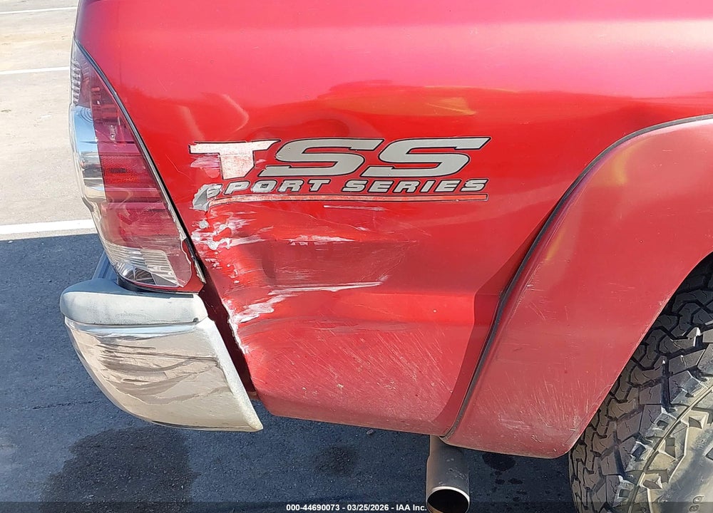 2013 TOYOTA TACOMA PRERUNNER V6 VIN: 5TFJU4GNXDX036731