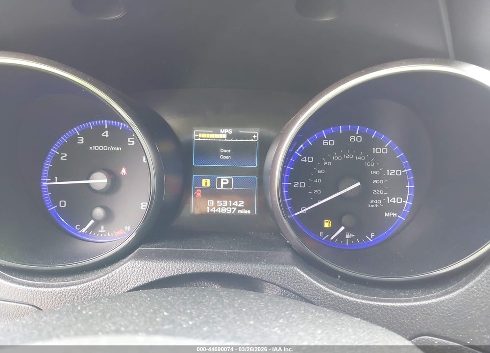 2016 SUBARU LEGACY 2.5I PREMIUM VIN: 4S3BNBC6XG3025647