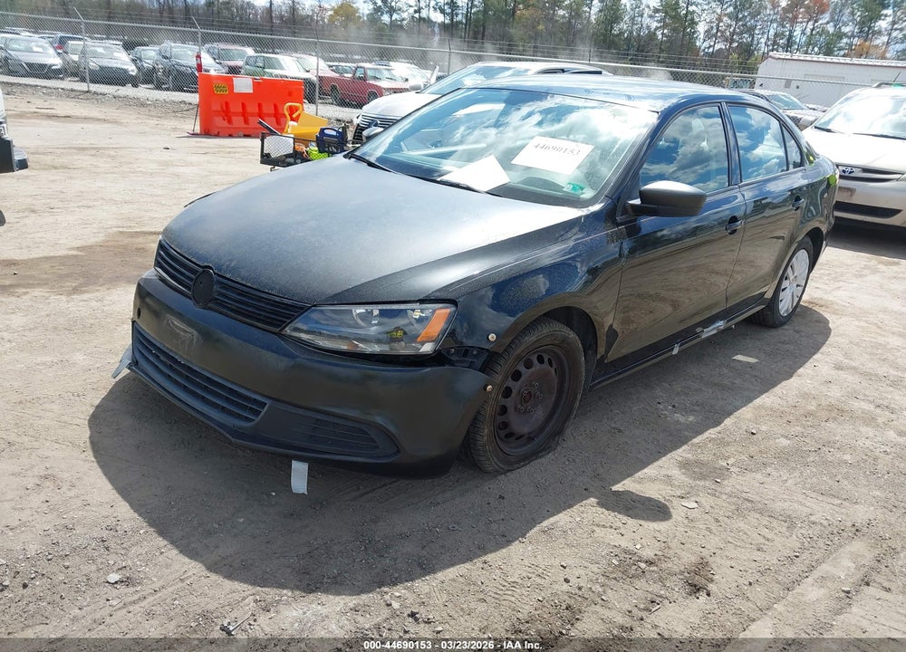 2012 VOLKSWAGEN JETTA 2.0L S VIN: 3VW2K7AJ9CM346047